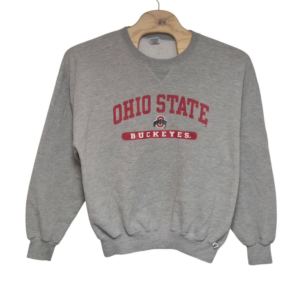 Vintage Ohio State Buckeyes Sweatshirt Men's Size XXL Russell Athletic READ